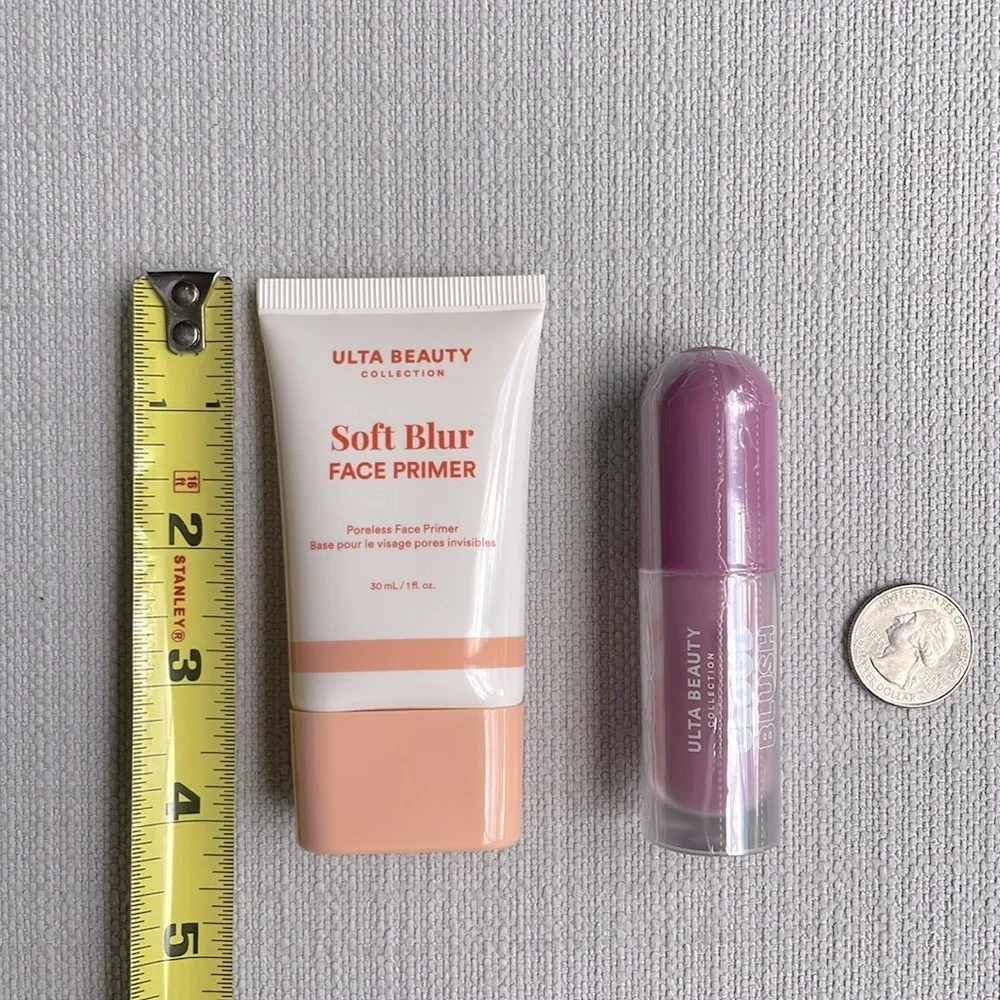 Ulta Beauty Soft Blur face Primer with cream blurring blush